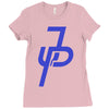 jake paul blue Ladies Fitted T-Shirt
