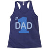 1 dad (2) Racerback Tank
