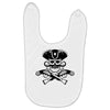 retro pirate Baby Bibs