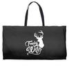 trophy wife deer Weekender Totes