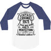 Vintage 1971 3/4 Sleeve Shirt