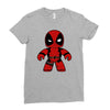 deadpool robot Ladies Fitted T-Shirt