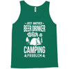 beer drinker camping!! Tank Top