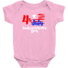 happy independence day the united states Baby Bodysuit