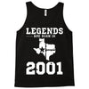 legends are born in 2001 hoodie 9 Tank Top