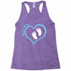 Baby Boy with Heart Any Name Customized Racerback Tank