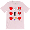 ls lesbian full heart T-Shirt