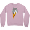 pizza wolf Crewneck Sweatshirt