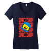 spaceship Women's V-Neck T-Shirt