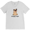 doggy style V-Neck Tee