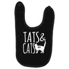 tats and cats Baby Bibs