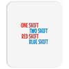 one shift two shift red shift blue shift Mousepad
