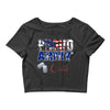 proud army dad 3 Crop Top