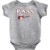 bass   out of treble Baby Bodysuit