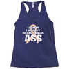 Careful I Already Kicked Cancer Ass Racerback Tank