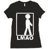 lmao laughing Ladies Fitted T-Shirt