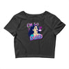 i'm soo excited Crop Top