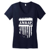 amrap Women's V-Neck T-Shirt