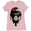 lion Ladies Fitted T-Shirt