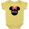 Mr. and Mrs. Matching Baby Bodysuit