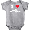 i love sushi Baby Onesie
