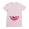 Two Peas In a Pod Twin Chocolate Baby Girls Ladies Fitted T-Shirt