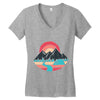 camp river Women's V-Neck T-Shirt