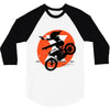 black attack 3/4 Sleeve Shirt
