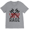 I WOULD LIKE TO RAGE V-Neck Tee