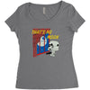 that's no moon Women's Triblend Scoop T-shirt