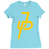 jake paul yellow Ladies Fitted T-Shirt