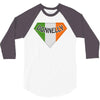 donnelly irish superhero 3/4 Sleeve Shirt