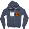 best friends forever Zipper Hoodie