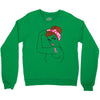 breast cancer girl power Crewneck Sweatshirt