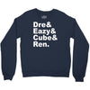 dre eazy cube rendre eazy cube ren Crewneck Sweatshirt