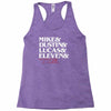 mike dustin lucas eleven will Racerback Tank