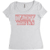 daddy things Women's Triblend Scoop T-shirt