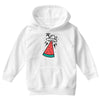 summer alien invasion bright color Youth Hoodie