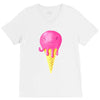 octopus icecream V-Neck Tee