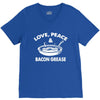 love peace and bacon grease V-Neck Tee