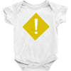 warning Baby Bodysuit