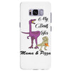 mama &amp; pizza dinasour Samsung Galaxy S8 Plus