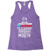 Donald trump The D Is Missing Racerback Tank