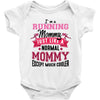 running mommy Baby Bodysuit