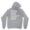 real men shoot raw Unisex Hoodie