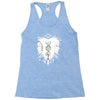 who am i Racerback Tank