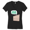 hi de ho neighbor Women's V-Neck T-Shirt