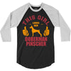 This Girl Loves Her Doberman Pinscher 3/4 Sleeve Shirt