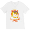 great pumpkin believer halloween V-Neck Tee