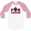 fuck cancer 3/4 Sleeve Shirt